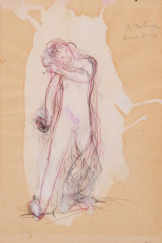 Etude de danseuse, d'après le modèle présumé Alix de Laincel-Vento par AUGUSTE RODIN (1840-1917), une oeuvre d'art expertisée par Morin Williams Expertise, vendue aux enchères.