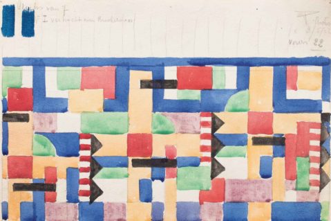 Composition par JOZEF PEETERS (1895-1960), une oeuvre d'art expertisée par Morin Williams Expertise, vendue aux enchères.