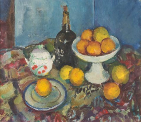 Nature morte aux oranges by CHARLES CAMOIN (1879-1965), a work of fine art assessed by Morin Williams Expertise, sold at auction.