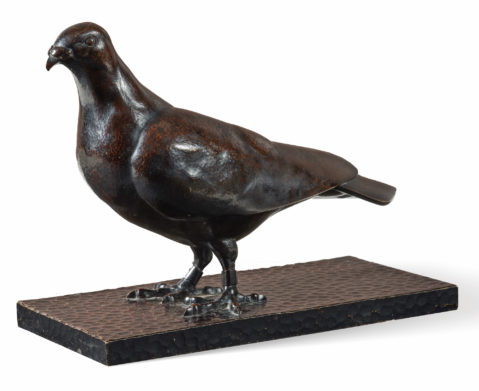 Pigeon voyageur by GASTON LE BOURGEOIS (1880-1956), a work of fine art assessed by Morin Williams Expertise, sold at auction.
