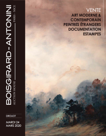 Boisgirard-Antonini, Art Moderne & Contemporain, 26 mai 2020
