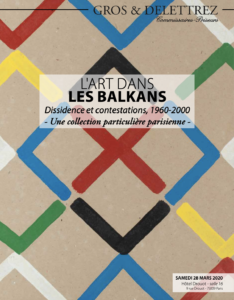 Couverture du catalogue de la vente aux enchères  du 