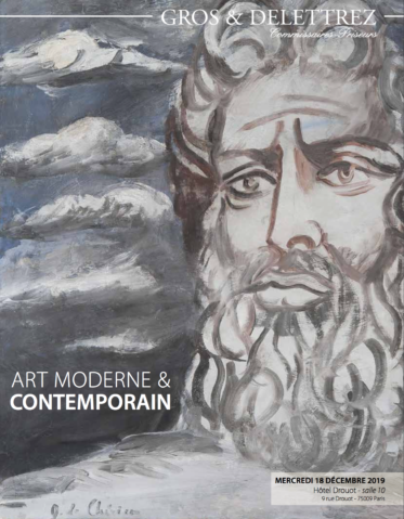 Gros-Delettrez, Art Moderne & Contemporain, 18 décembre 2019