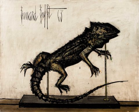 Lézard par BERNARD BUFFET (1928-1999), une oeuvre d'art expertisée par Morin Williams Expertise, vendue aux enchères.