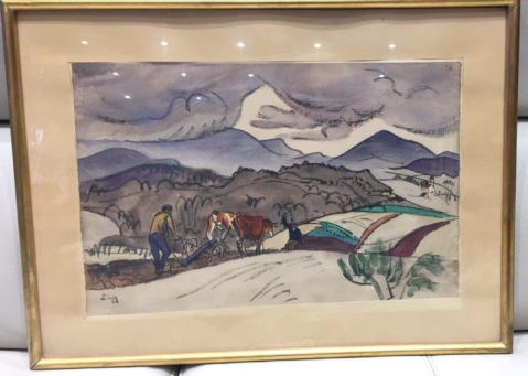 
									A work of fine art by Aller au lot  ONLINE JULES ÉMILE ZINGG (Montbéliard 1882 Paris 1942), assessed by Morin Williams Expertise, sold at auction by Castor-Hara at Online.											