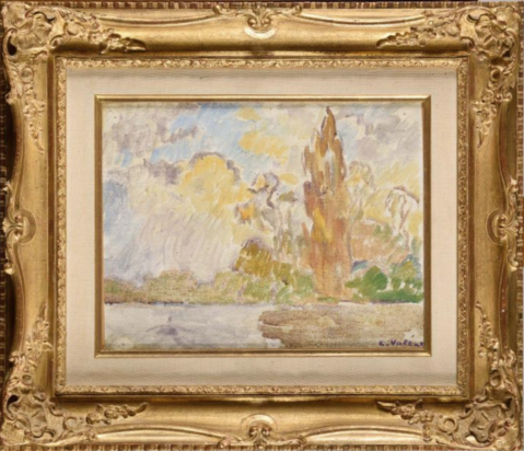 
									Bois de Boulogne par LOUIS VALTAT (FRA/ 1869-1952), une oeuvre d'art expertisée par Morin Williams Expertise, vendue aux enchères par Osenat Versailles à Hotel des ventes du Château, 13 avenue de Saint-Cloud, 78000 Versailles.											