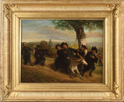 
										Le retour de la conférence by ATTRIBUÉ À GUSTAVE COURBET (1819-1877), a work of fine art assessed by Morin Williams Expertise, sold at auction by Osenat Versailles at Osenat Versailles / Online.												