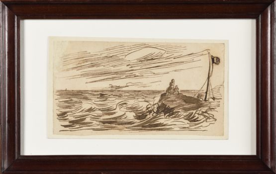 
										Bord de mer présumé à Honfleur by ATTRIBUÉ À CLAUDE MONET (1841-1926), a work of fine art assessed by Morin Williams Expertise, sold at auction by Osenat Versailles at Osenat Versailles / Online.												