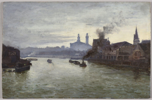 
										Paris, la Seine et le Palais du Trocadéro lors de l'Exposition universelle de 1900 by FRANK MYERS BOGGS (1855-1926), a work of fine art assessed by Morin Williams Expertise, sold at auction by Osenat Versailles at Osenat Versailles / Online.												