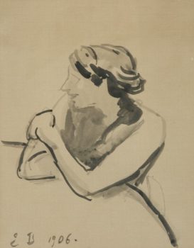Portrait de Cléopâtre Sévastos, tête tournée vers la gauche by ÉMILE-ANTOINE BOURDELLE (FRA/ 1861-1929)
Portrait de Cléopâtre Sévastos, tête tournée vers la gauche par ÉMILE-ANTOINE BOURDELLE (FRA/ 1861-1929), une oeuvre d'art expertisée par Morin Williams Expertise, vendue aux enchères par Boisgirard-Antonini Nice à 40-42, rue Gioffredo 06000 Nice.