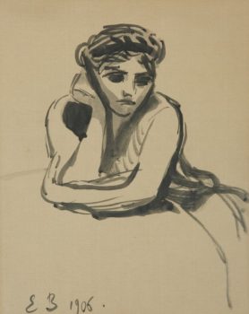 
										Portrait de Cléopâtre Sévastos, tête reposant sur sa main par ÉMILE-ANTOINE BOURDELLE (FRA/ 1861-1929), une oeuvre d'art expertisée par Morin Williams Expertise, vendue aux enchères par Boisgirard-Antonini Nice à 40-42, rue Gioffredo 06000 Nice.												