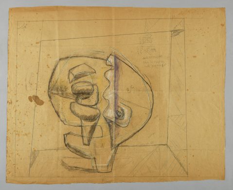 Ubu Panurge, projet pour une version de sculpture encadrée by CHARLES-EDOUARD JEANNERET dit LE CORBUSIER (1887-1965), a work of fine art assessed by Morin Williams Expertise, sold at auction.