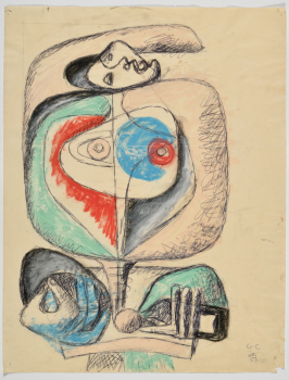
										Etude pour Femme - Les mains by CHARLES-EDOUARD JEANNERET dit LE CORBUSIER (FRA/ 1887-1965), a work of fine art assessed by Morin Williams Expertise, sold at auction by Osenat Fontainebleau at 9-11 Rue Royale, 77300 Fontainebleau.												