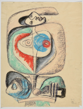 
										Etude pour Femme - Les mains by CHARLES-EDOUARD JEANNERET dit LE CORBUSIER (FRA/ 1887-1965), a work of fine art assessed by Morin Williams Expertise, sold at auction by Osenat Fontainebleau at 9-11 Rue Royale, 77300 Fontainebleau.												