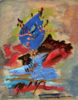 
										Composition (bleue et rouge) by ERNEST ENGEL-PAK (BEL-FRA/ 1885-1965), a work of fine art assessed by Morin Williams Expertise, sold at auction by FW Auction at Domaine de Franc-Waret, Domaine de Franc-Waret rue du village, 54 5380 Fernelmont.												
