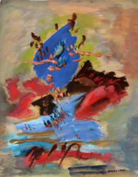 
										Composition (bleue et rouge) by ERNEST ENGEL-PAK (BEL-FRA/ 1885-1965), a work of fine art assessed by Morin Williams Expertise, sold at auction by FW Auction at Domaine de Franc-Waret, Domaine de Franc-Waret rue du village, 54 5380 Fernelmont.												