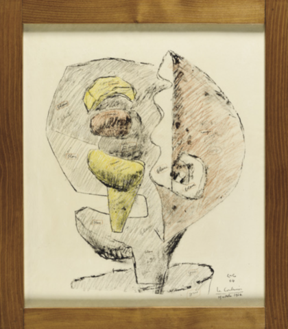 Ubu Panurge by CHARLES-EDOUARD JEANNERET dit LE CORBUSIER (CHE-FRA/ 1887-1965), a work of fine art assessed by Morin Williams Expertise, sold at auction.