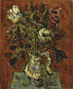 
										Bouquet dans un pichet par PAUL AÏZPIRI (FRA/ 1919-2016), une oeuvre d'art expertisée par Morin Williams Expertise, vendue aux enchères par Osenat Versailles  à 13 avenue de Saint-Cloud, 78000 Versailles.												