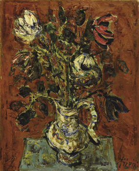 
										Bouquet dans un pichet par PAUL AÏZPIRI (FRA/ 1919-2016), une oeuvre d'art expertisée par Morin Williams Expertise, vendue aux enchères par Osenat Versailles  à 13 avenue de Saint-Cloud, 78000 Versailles.												