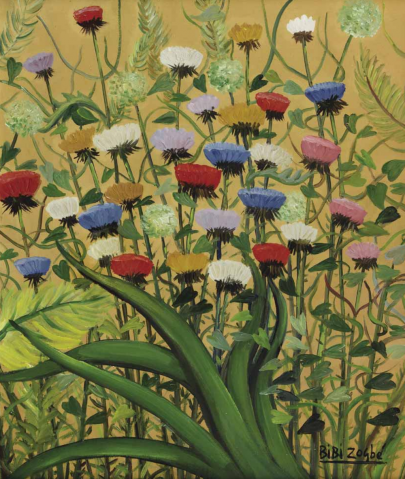 
									Chardons (Cardos) by BIBI ZOGBÉ (LBN/ 1890-1973) , a work of fine art assessed by Morin Williams Expertise, sold at auction by Osenat Versailles  at 13 avenue de Saint-Cloud, 78000 Versailles.											