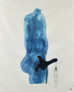 
										Just hanging, no. 11 sur 16 de la série 'Do not abandon me' by LOUISE BOURGEOIS (FRA-USA/ 1911-2010) & TRACEY EMIN (GBR/ Née en 1963), a work of fine art assessed by Morin Williams Expertise, sold at auction by Osenat Versailles at Osenat, 13 avenue de Saint-Cloud, 78000 Versailles.												