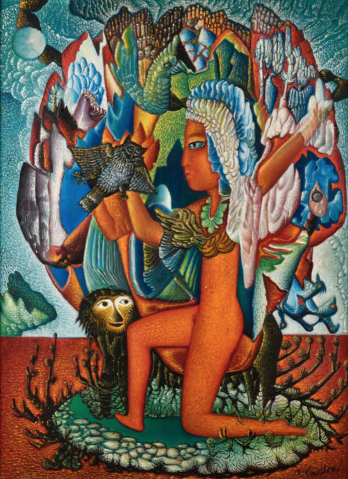 L’oiseleuse par ARISTIDE CAILLAUD (FRA/ 1902-1990) , une oeuvre d'art expertisée par Morin Williams Expertise, vendue aux enchères.