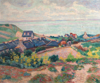 
										La côte de Pléneuf-Val-André, Bretagne, 1907 by ARMAND GUILLAUMIN (FRA/ 1841-1927), a work of fine art assessed by Morin Williams Expertise, sold at auction by Paris Enchères - Collin du Bocage at Salle 1 - Hotel Drouot, 9 rue Drouot, 75009 Paris.												