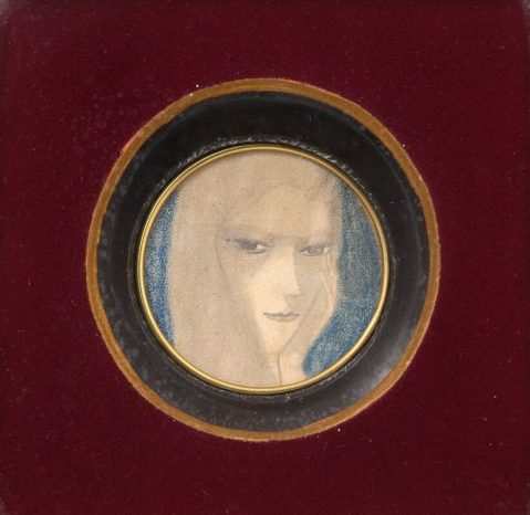 Autoportrait présumé de l'artiste, vers 1910-15 by MARIE LAURENCIN (FRANCE/ 1883-1956), a work of fine art assessed by Morin Williams Expertise, sold at auction.