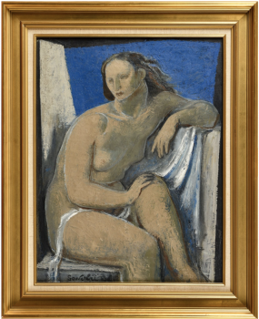 
										La mélancolie (Femme nue assise), 1946 by JEAN SOUVERBIE (FRANCE/ 1891-1981), a work of fine art assessed by Morin Williams Expertise, sold at auction by Osenat Versailles at 13 avenue de Saint-Could, 78000 Versailles.												