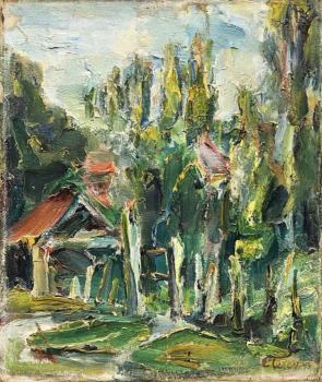 
										Maison dans un sous bois, 1944  par EUGÈNE LEROY (FRANCE/ 1910-2000) , une oeuvre d'art expertisée par Morin Williams Expertise, vendue aux enchères par Auctie's à Salle 13, Hôtel Drouot, 9 rue Drouot, 75009 Paris.												