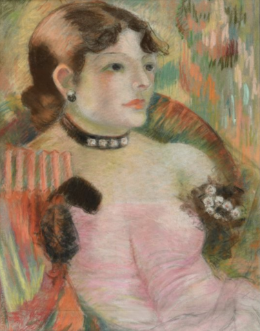 
									Demie-mondaine en buste par ECOLE FRANCAISE VERS 1900, une oeuvre d'art expertisée par Morin Williams Expertise, vendue aux enchères par Osenat Fontainebleau à 9-11, rue Royale 77300 Fontainebleau.											