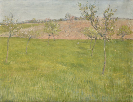 
										 Printemps I, 1904 par ÉDOUARD VALLET (SUISSE/ 1876-1929), une oeuvre d'art expertisée par Morin Williams Expertise, vendue aux enchères par Osenat à 9-11, rue Royale 77300 Fontainebleau.												