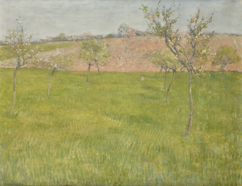  Printemps I, 1904 par ÉDOUARD VALLET (SUISSE/ 1876-1929), une oeuvre d'art expertisée par Morin Williams Expertise, vendue aux enchères.