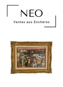 Couverture du catalogue de la vente aux enchères  du 