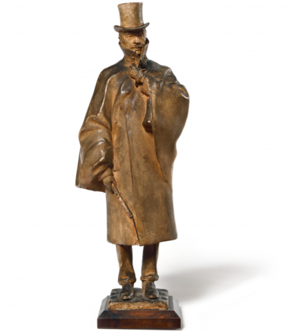Portrait du sculpteur Martin Fremiet by HENRI GREBER (FRANCE/ 1855-1941), a work of fine art assessed by Morin Williams Expertise, sold at auction.