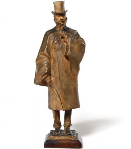 Portrait du sculpteur Martin Fremiet par HENRI GREBER (FRANCE/ 1855-1941), une oeuvre d'art expertisée par Morin Williams Expertise, vendue aux enchères.
