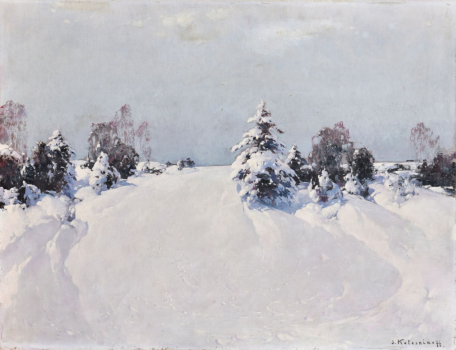 Paysage de neige by STEPAN KOLESNIKOFF (RUSSIE-SERBIE/ 1879-1955)
Paysage de neige par STEPAN KOLESNIKOFF (RUSSIE-SERBIE/ 1879-1955), une oeuvre d'art expertisée par Morin Williams Expertise, vendue aux enchères par Osenat à 13 avenue de Saint-Cloud, 78000 Versailles.