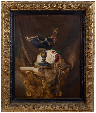 La nef en lapis-lazuli du Louvre, 1882 par BLAISE ALEXANDRE DESGOFFE (FRANCE/ 1830-1901), une oeuvre d'art expertisée par Morin Williams Expertise, vendue aux enchères.