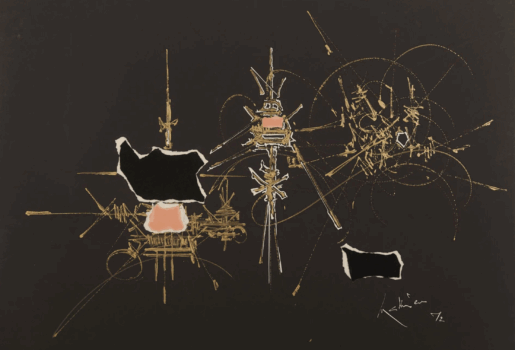 Eupatoire, 1972 by GEORGES MATHIEU (FRANCE/ 1921-2012)
Eupatoire, 1972 by GEORGES MATHIEU (FRANCE/ 1921-2012), a work of fine art assessed by Morin Williams Expertise, sold at auction by Leducq Enchères at 35, rue La Fayette 75009 Paris.