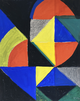 
										Rythme coloré (F. 696) by SONIA DELAUNAY (UKRAINE-FRANCE/ 1885-1979), a work of fine art assessed by Morin Williams Expertise, sold at auction by Landre Nancy at 43 boulevard Albert Ier, 54000 Nancy.												