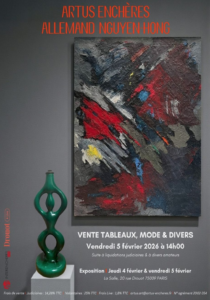 Couverture du catalogue de la vente aux enchères  du 