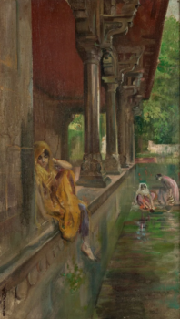 
										Femmes dans un palais en Inde par FEDERICO DE MADRAZO Y OCHOA (ESPAGNE-FRANCE/ 1875-1934), une oeuvre d'art expertisée par Morin Williams Expertise, vendue aux enchères par Osenat Fontainebleau à 9-11 rue Royale, 77300 Fontainebleau.												